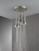 Delta Universal Showering Components:57190 H2OKinetic Pendant Raincan Shower Head with LED Light