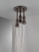 Delta Universal Showering Components:57190 H2OKinetic Pendant Raincan Shower Head with LED Light