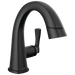 Delta Stryke 577 Single Handle Pull Down Bathroom Faucet, matte black