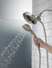 Delta Universal Showering Components 58471 H2OKINETIC In2ition 4-Setting Two-in-One Shower, stainless - view 3