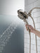 Delta Universal Showering Components 58471 H2OKINETIC In2ition 4-Setting Two-in-One Shower, stainless - view 4
