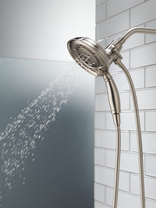 Delta Universal Showering Components 58471 H2OKINETIC In2ition 4-Setting Two-in-One Shower, stainless - view 5