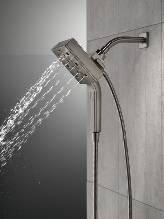Delta Universal Showering Components 58473 H2Okinetic In2ition 4-Setting Two-in-One Shower