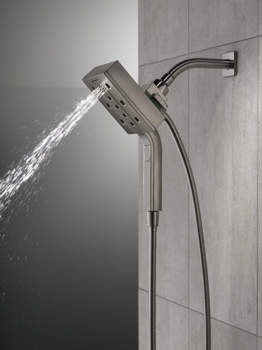 Delta Universal Showering Components 58473 H2Okinetic In2ition 4-Setting Two-in-One Shower