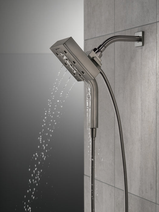 Delta Universal Showering Components 58473 H2Okinetic In2ition 4-Setting Two-in-One Shower