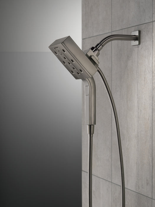 Delta Universal Showering Components 58473 H2Okinetic In2ition 4-Setting Two-in-One Shower
