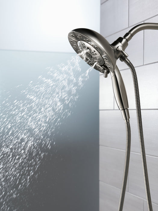 Delta Universal Showering Components: H2Okinetic In2ition 5-Setting Two-In-One Shower