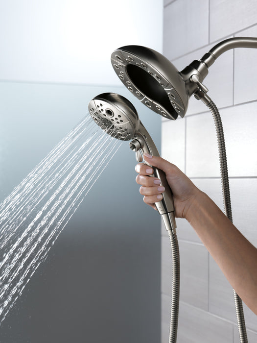 Delta Universal Showering Components: H2Okinetic In2ition 5-Setting Two-In-One Shower