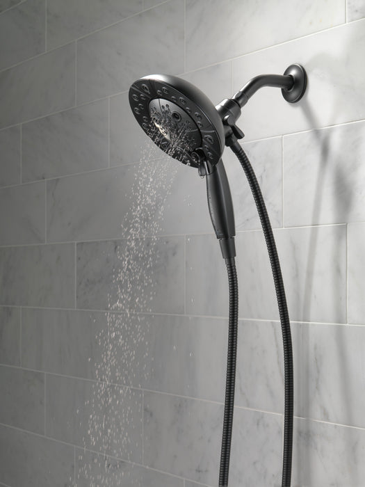 Delta Universal Showering Components 58480 H2OKINETIC In2ition 5-Setting Two-in-One Shower