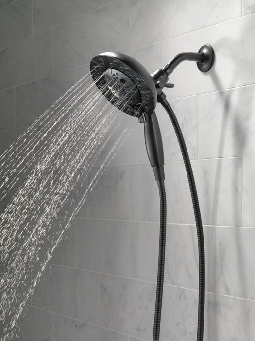 Delta Universal Showering Components 58480 H2OKINETIC In2ition 5-Setting Two-in-One Shower