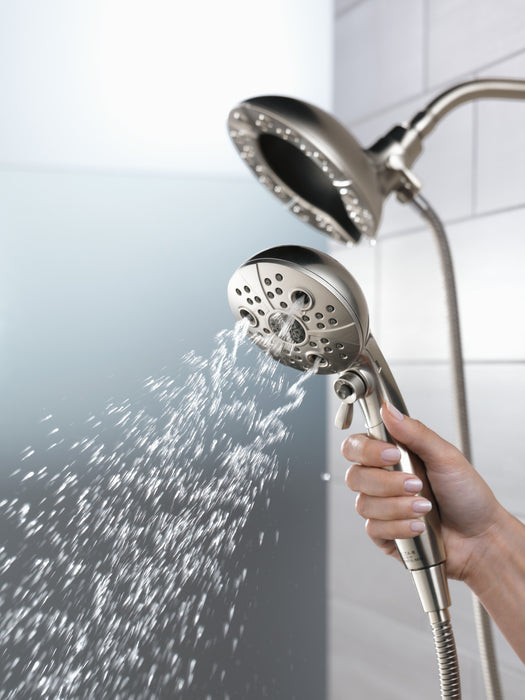 Delta Universal Showering Components:58480 H2OKinetic In2ition 5-Setting Two-in-One Shower