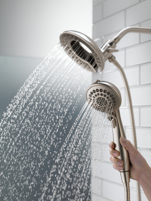 Delta Universal Showering Components:58569 In2ition 5-Setting Two-in-One Shower