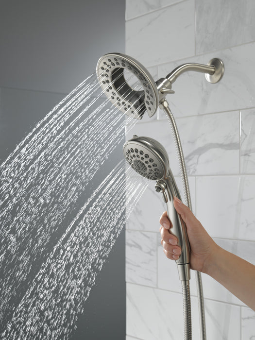 Delta Universal Showering Components:58569 In2ition 5-Setting Two-in-One Shower