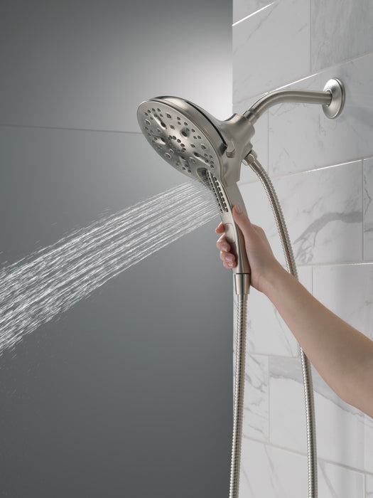 Delta Universal Showering Components 58620 In2ition H2OKINETIC 5-Setting Two-in-One Shower