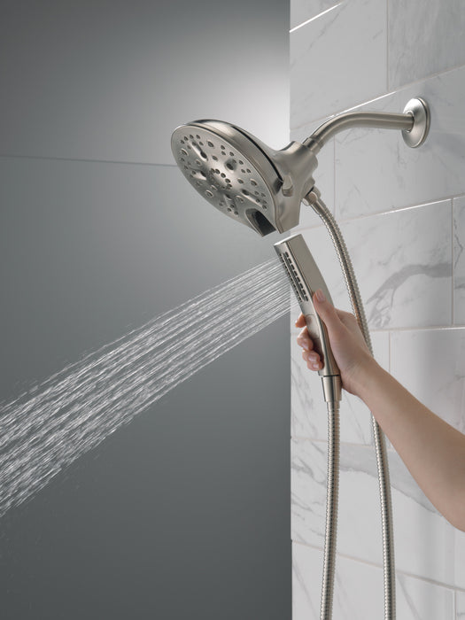 Delta Universal Showering Components 58620 In2ition H2OKINETIC 5-Setting Two-in-One Shower