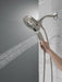 Delta Universal Showering Components 58620 In2ition H2OKINETIC 5-Setting Two-in-One Shower