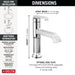 Delta Tetra: Single Handle Bathroom Faucet