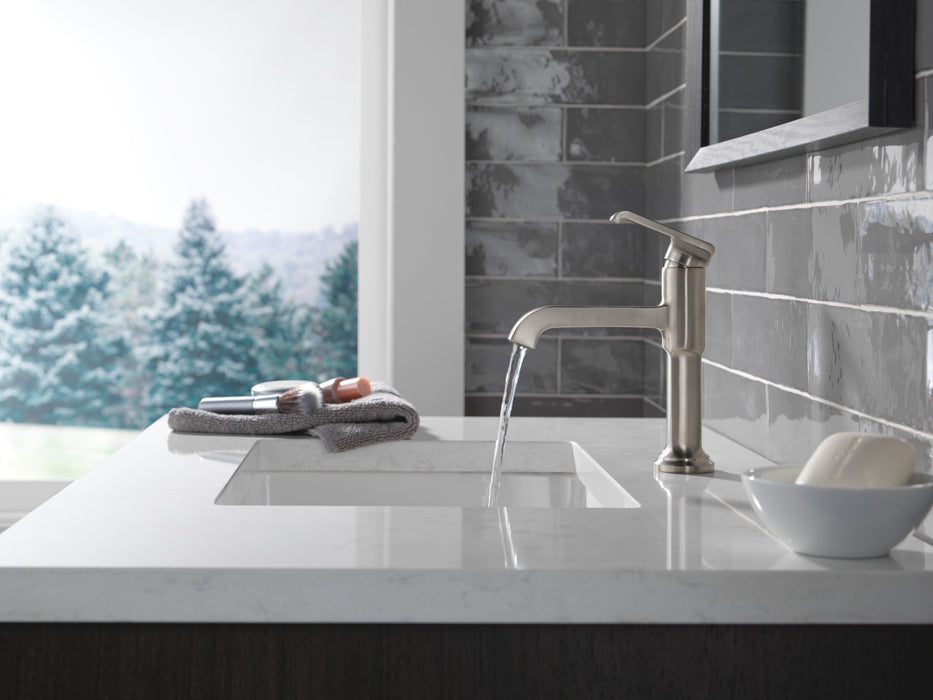 Delta Tetra: Single Handle Bathroom Faucet