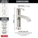 Delta Tetra: Single Handle Bathroom Faucet