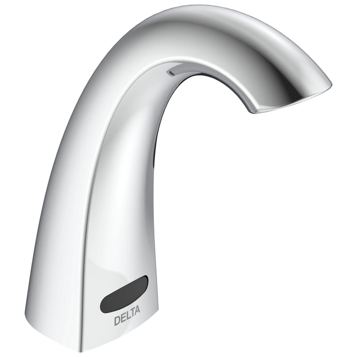 Deckmount Electronic Hi-Rise Faucet, Hardwire, 0.5gpm