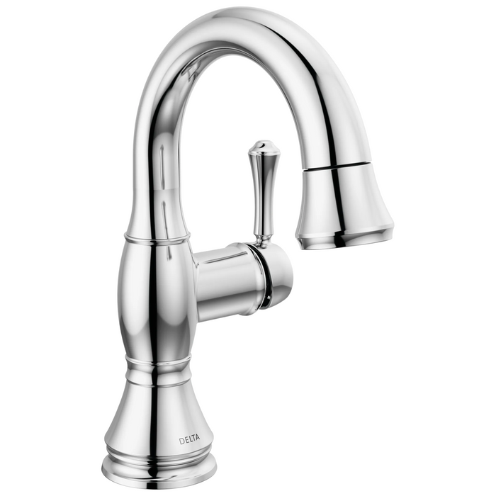 Single Handle Pull-Down Bathroom Faucet
