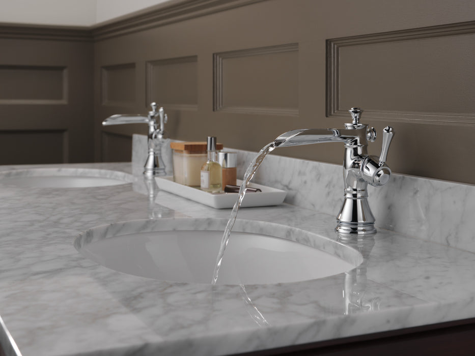 Delta Cassidy:598LF Single Handle Channel Bathroom Faucet