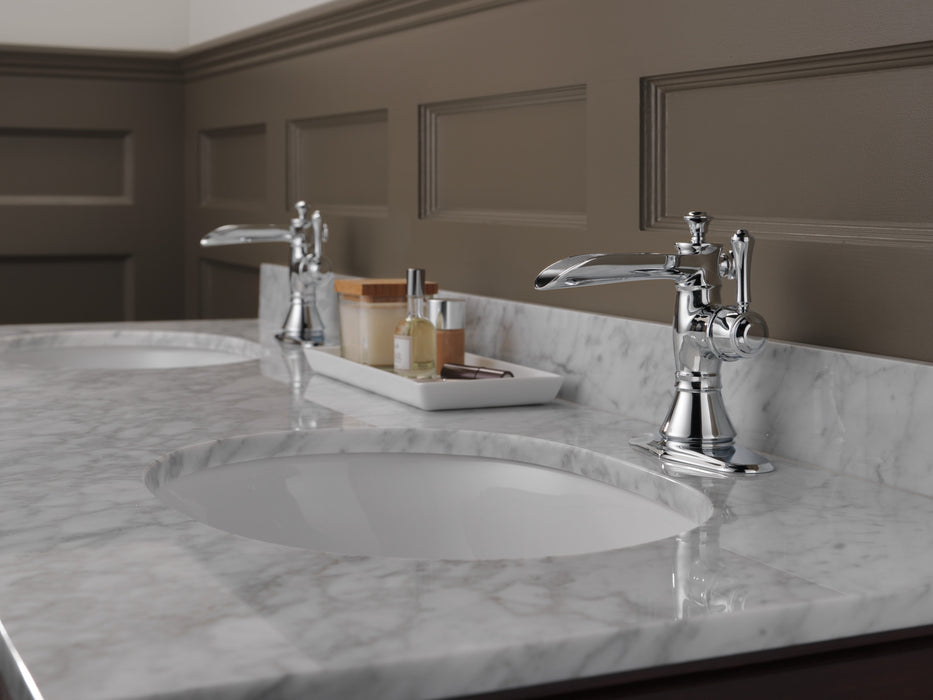 Delta Cassidy:598LF Single Handle Channel Bathroom Faucet