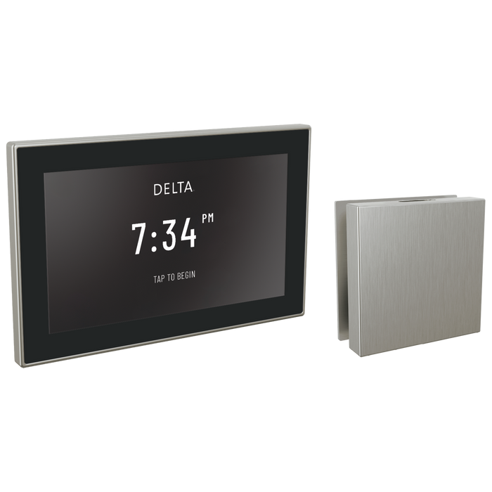 Delta Universal Showering Components 5CH Square Digital Steam Package