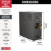 Delta Universal Showering Components 5GE SteamScape 5kW Steam Generator - 240V 1ph