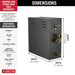 Delta Universal Showering Components 5GE SteamScape 7.5kW Steam Generator - 240V 1ph