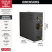 Delta Universal Showering Components 5GE SteamScape 10kW Steam Generator - 240V 1ph