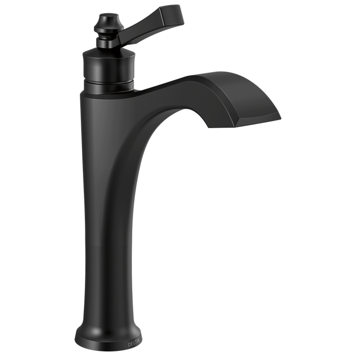 Single Handle Mid-Height Vessel Bathroom Faucet