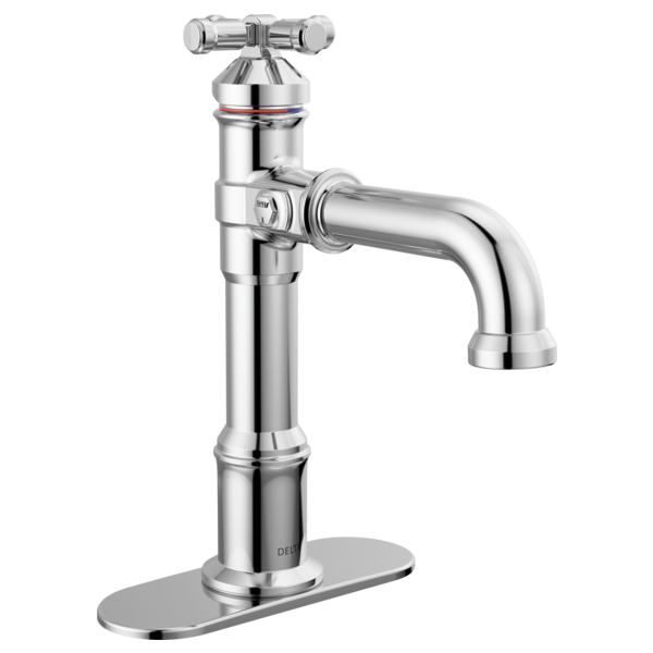 Delta Broderick 687 Single Handle Bathroom Faucet, lumicoat chrome - view 2