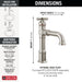 Delta Broderick 687 Single Handle Bathroom Faucet
