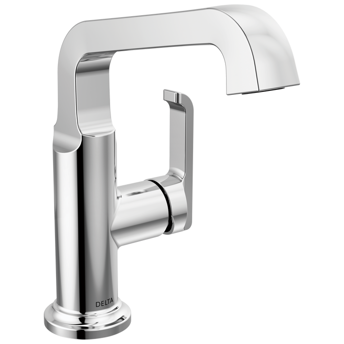 Single Handle Mid-Height Vessel Bathroom