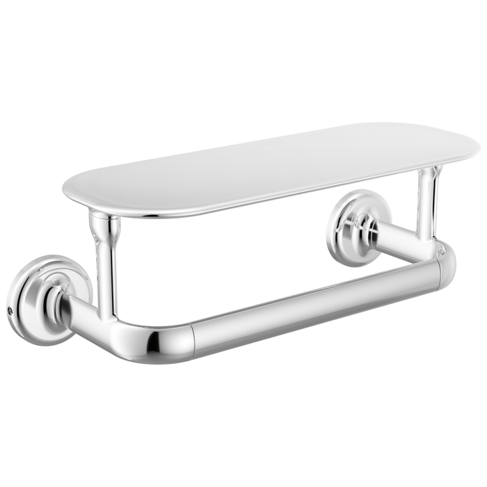 Delta Bonacci 74508 8" Towel Bar with Shelf