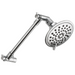 Peerless Universal Showering Components: 3-Setting Shower Head with Adjustable Arm
