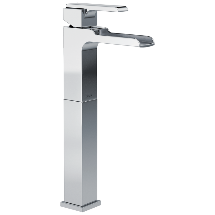 Delta Ara:768LF Single Handle Vessel Channel Bathroom Faucet