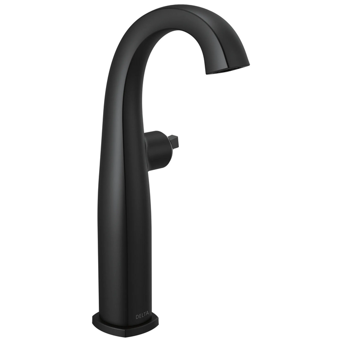 Delta Stryke: Single Handle Vessel Bathroom Faucet - Less Handle