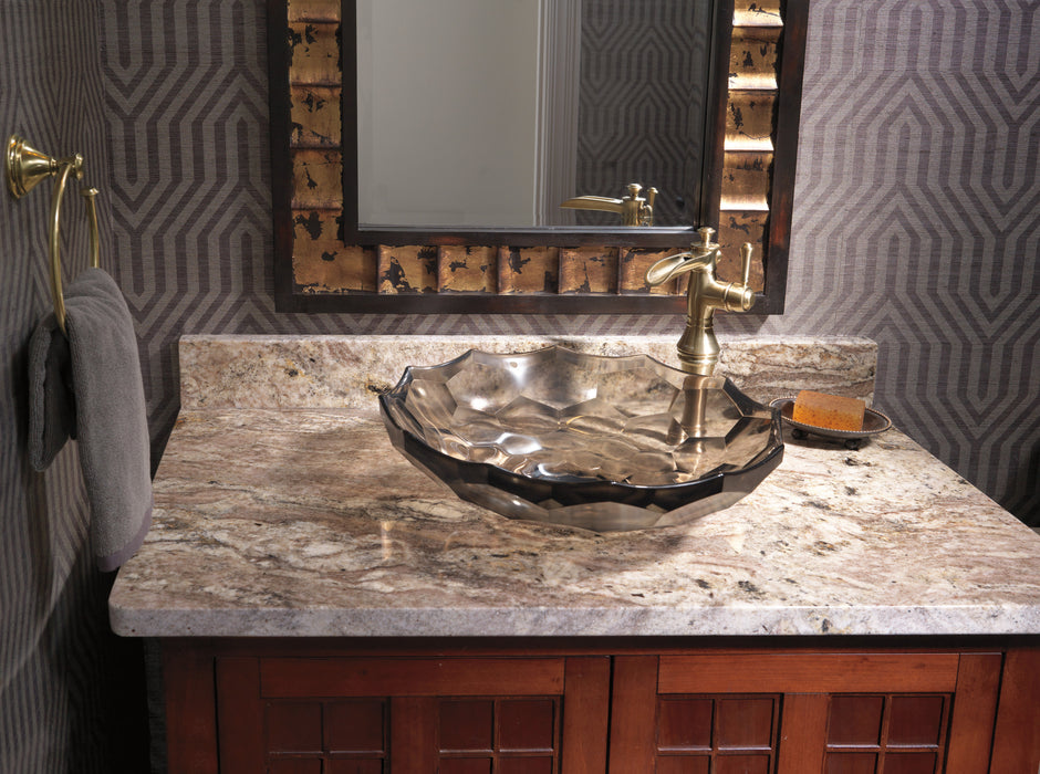 Delta Cassidy:798LF Single Handle Channel Vessel Bathroom Faucet