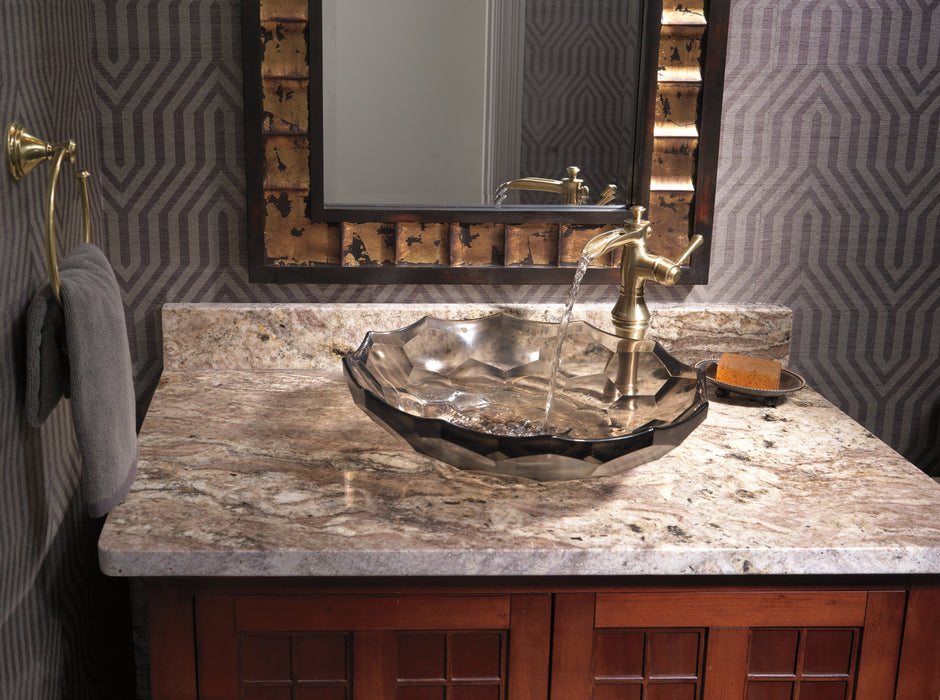 Delta Cassidy:798LF Single Handle Channel Vessel Bathroom Faucet