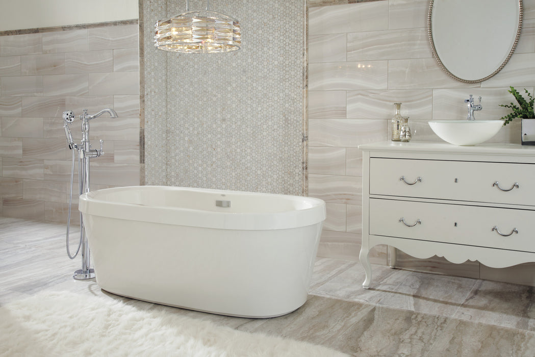 Delta Cassidy:798LF Single Handle Channel Vessel Bathroom Faucet
