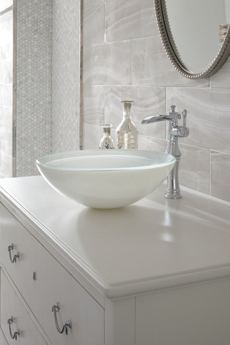 Delta Cassidy:798LF Single Handle Channel Vessel Bathroom Faucet