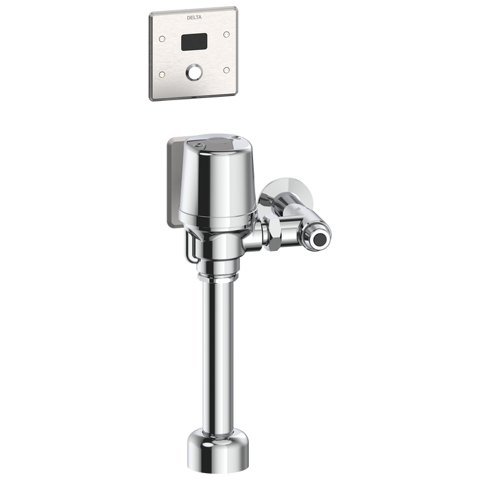 Commercial 81T 81T201 Electronic Exposed Water Closet Flush Valve with Wallmount Sensor - Hardwire Operated