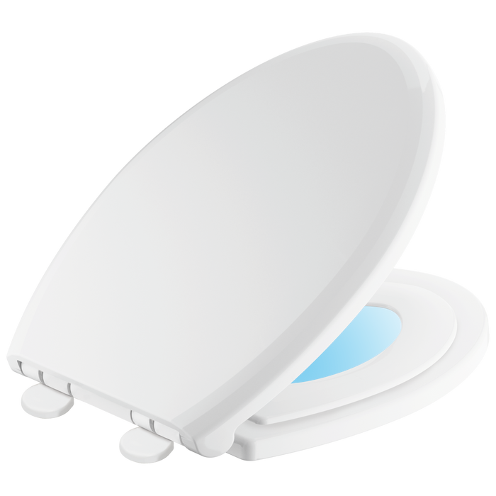 Delta Sanborne 833902 Elongated Slow-Close / Quick-Release Nightlight Family Seat