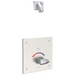 Electronic Shower Trim with Push Button Activator- Battery