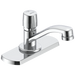 Single Hole Metering Faucet with Coverplate