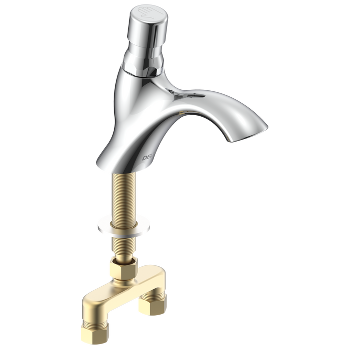 Single Hole Metering Slow-Close Lavatory Faucet