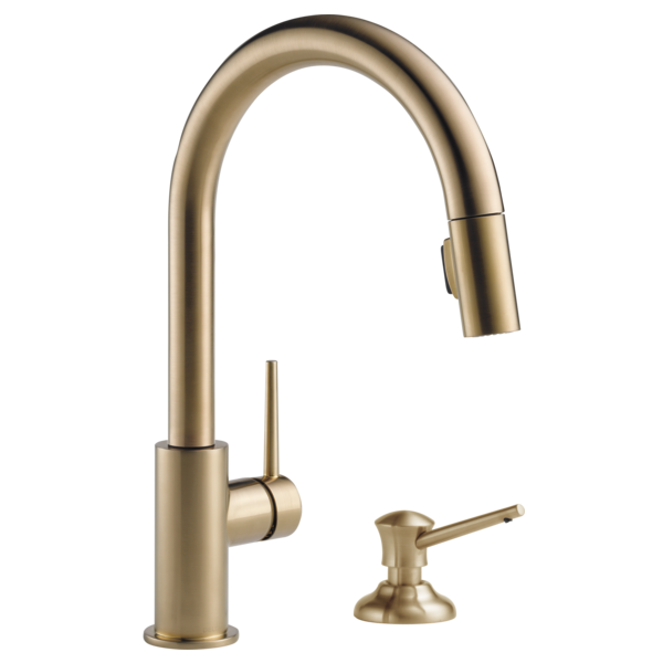 Delta Trinsic:9159 Single Handle Pull-Down Kitchen Faucet