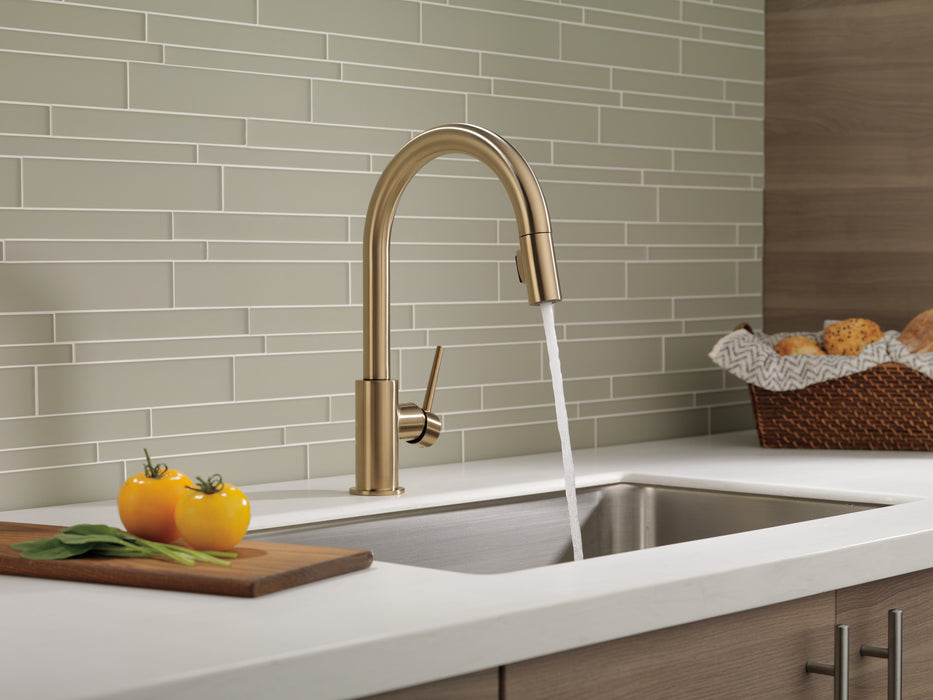 Delta Trinsic:9159 Single Handle Pull-Down Kitchen Faucet